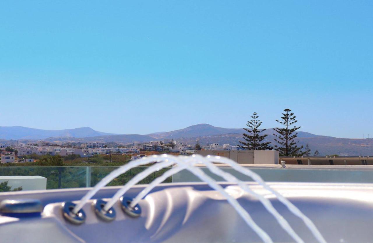 Beach Apartment Thalia With Hot Tub And Sea View อาโยส โพรโกปิออส ภายนอก รูปภาพ